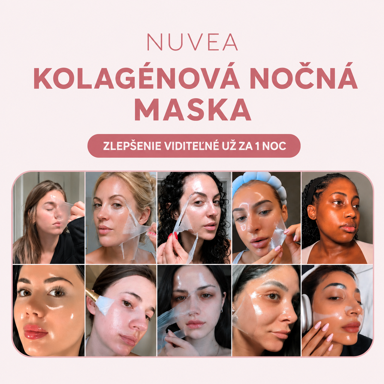 Kolagenová maska Nuvea